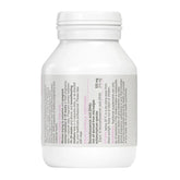 Back label of Bio Island DHA for Pregnancy 60 Softgel Capsules bottle showing nutritional information